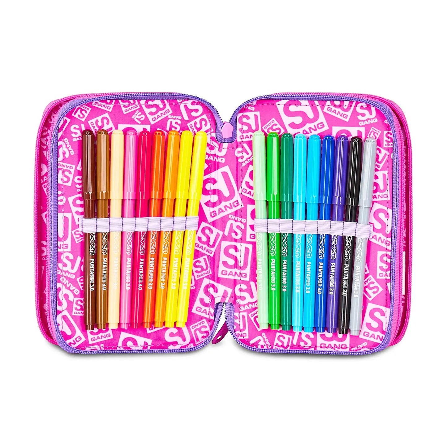 ASTUCCIO SJ 3 ZIP - TINYPATCH GIRL