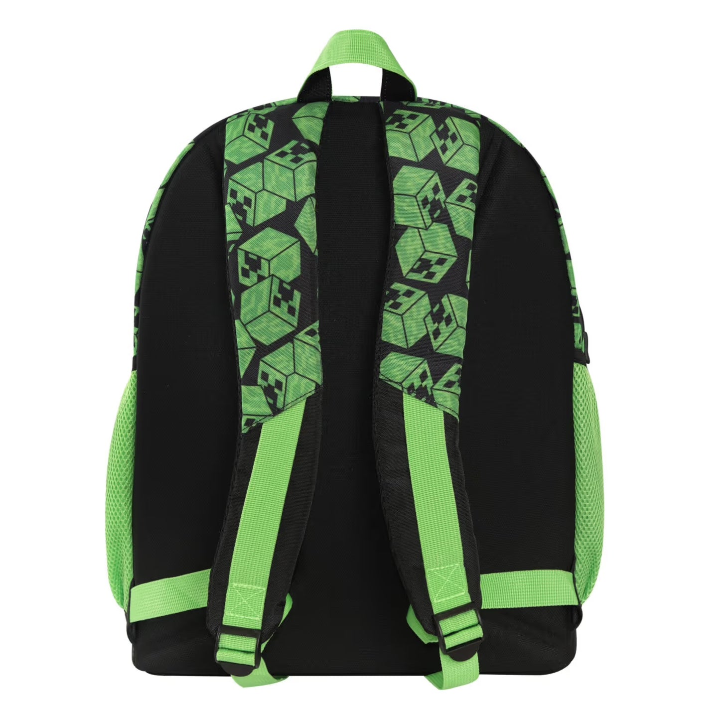 Zaino organizzato Minecraft Verde/Nero