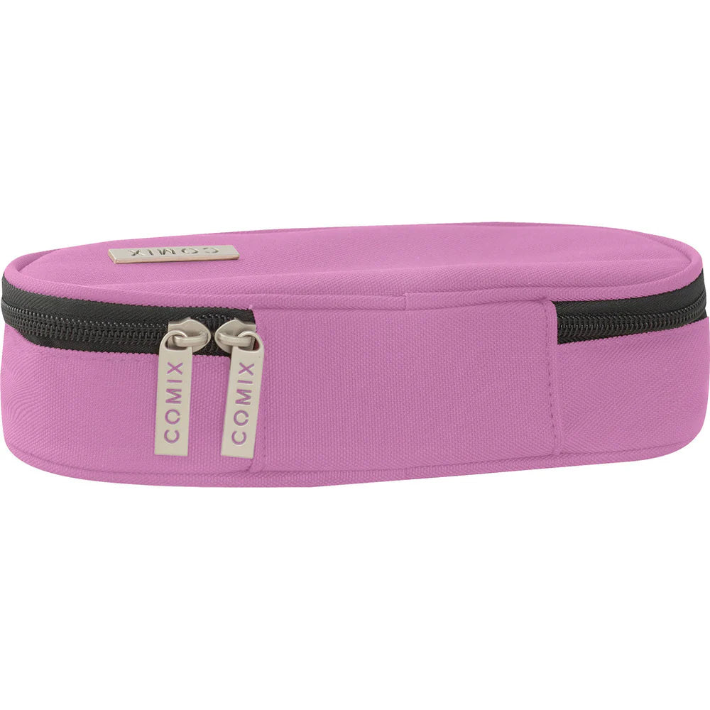 Astuccio Ovale COMIX Monocolore Mauve