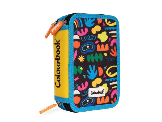 Astuccio 3 zip Abstract Colourbook