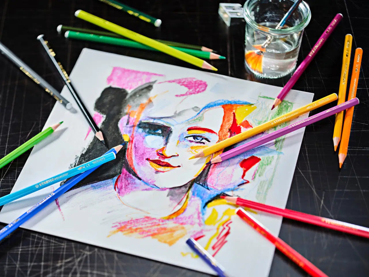 Creative Set ARTY STABILOaquacolor, Pen 68 brush e Pen 68