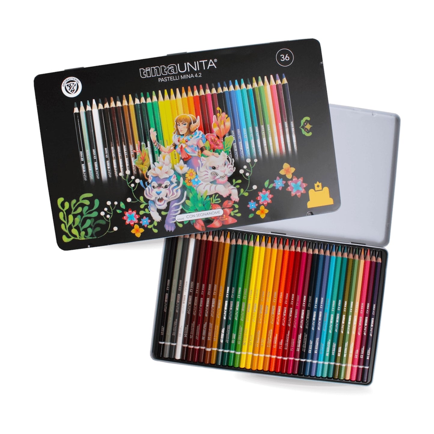 Metal Box Pastelli Fraffrog Edition - Tinta Unita