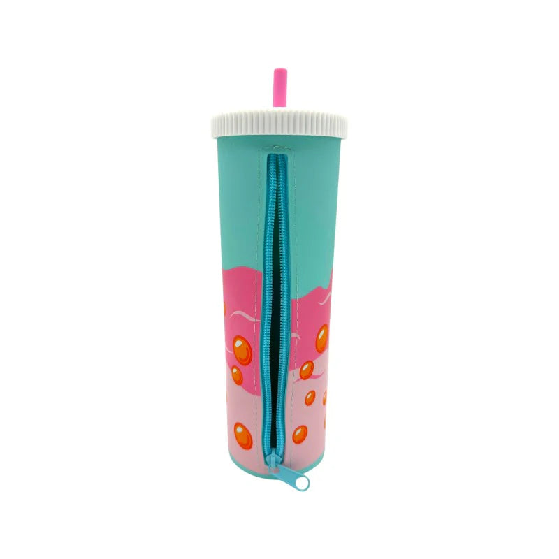 Astuccio in Silicone - Tinta Unita Bubble Tea