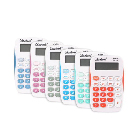 Calcolatrice tascabile 8 cifre MATH CB-195
