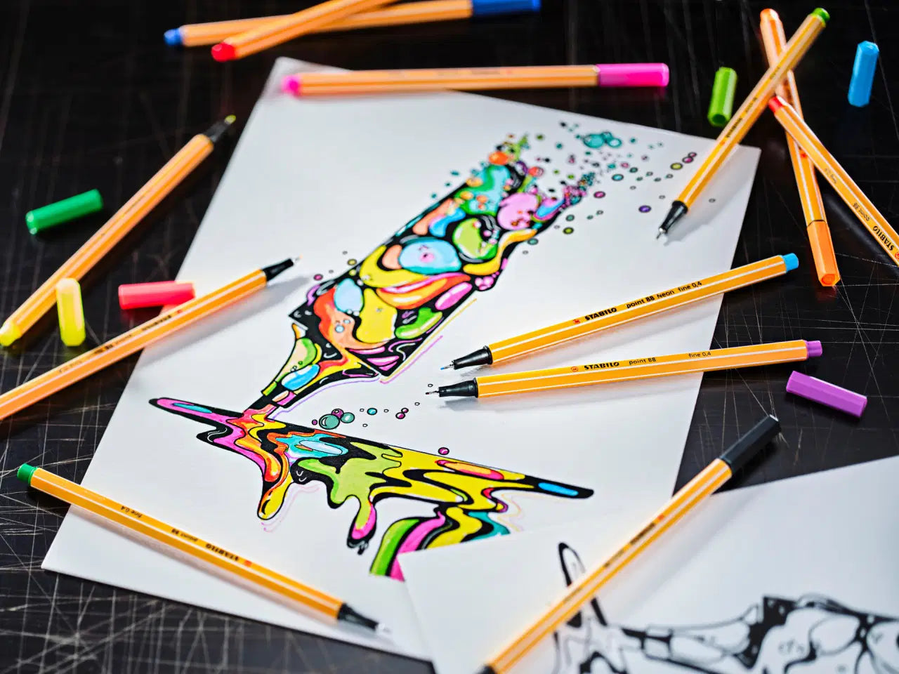Creative Set ARTY STABILOaquacolor, Pen 68 brush e Pen 68