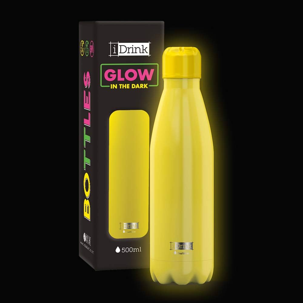 Borraccia Itotal Glow In The Dark Gialla