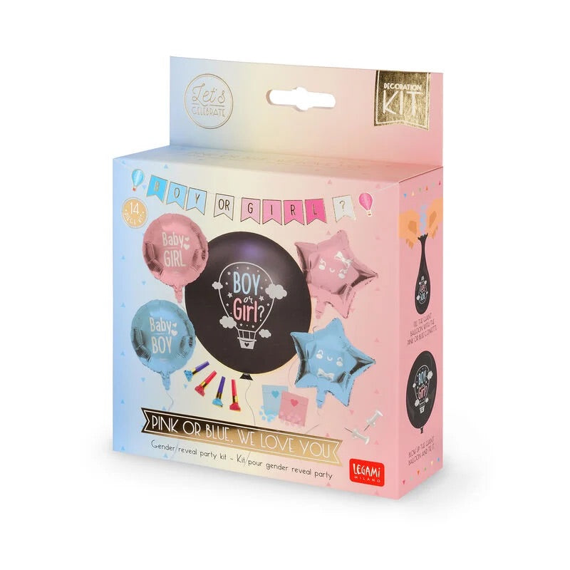 Kit per Festa Gender Reveal LEGAMI