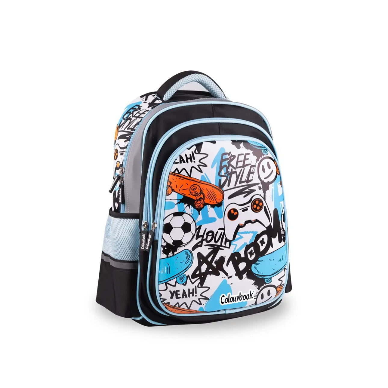 Zaino scuola Abstract Freestyle Graffiti Colourbook