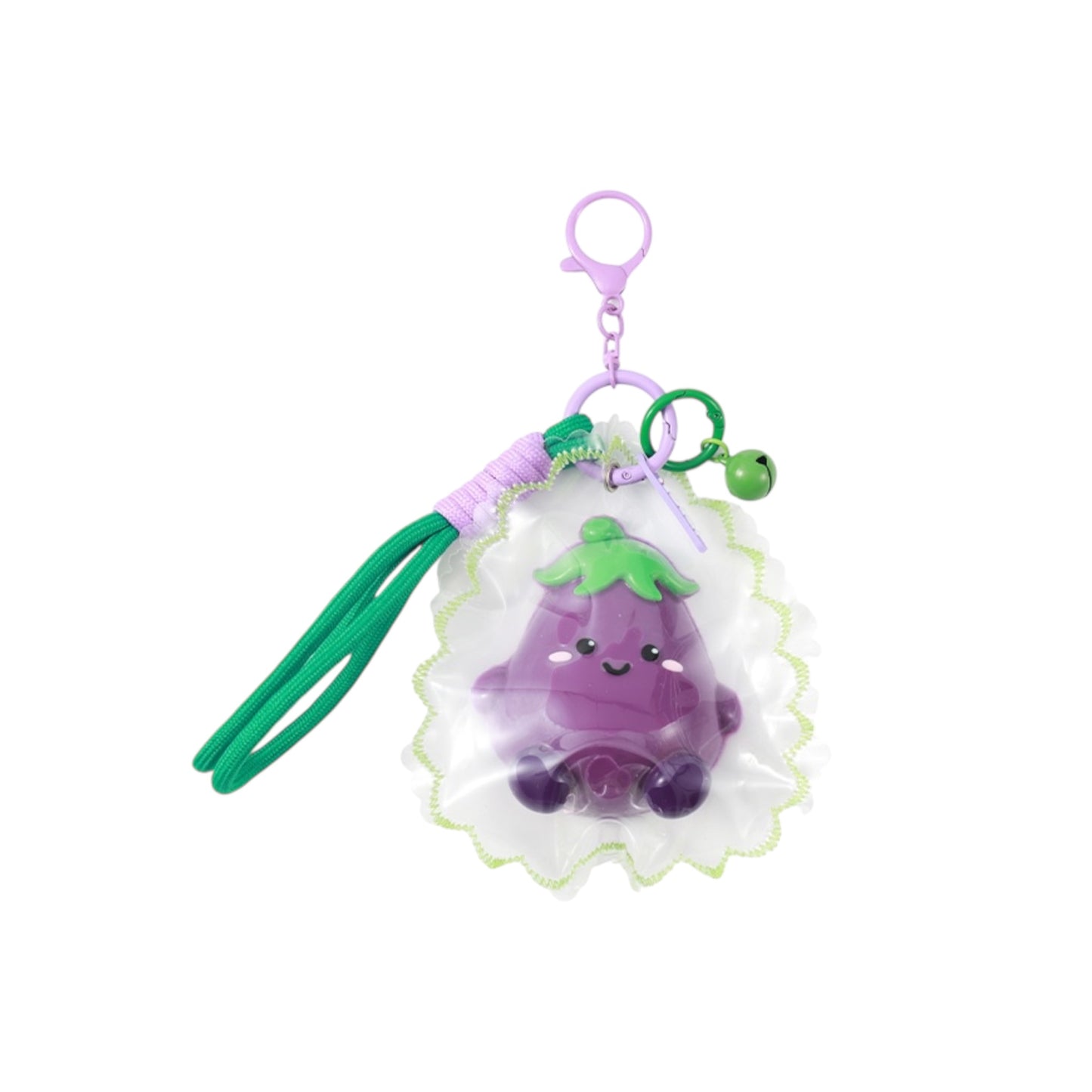 Portachiavi Jelly Pop - Fresh Market Melanzana - Itotal