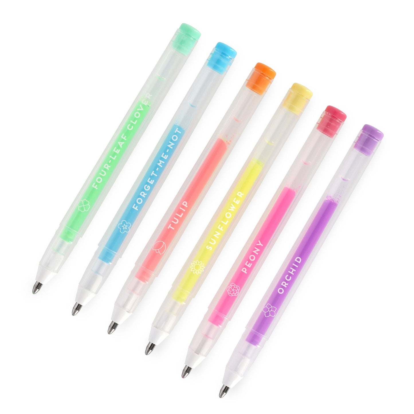 Set di 6 Penne Gel Pastello - Spring is in the Air LEGAMI