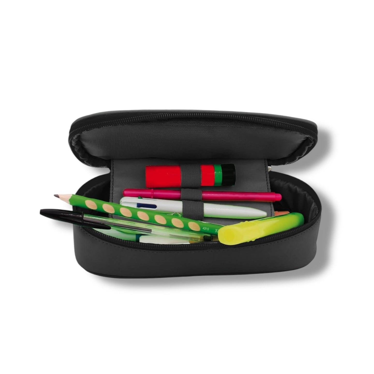 Astuccio One Color Round Nero