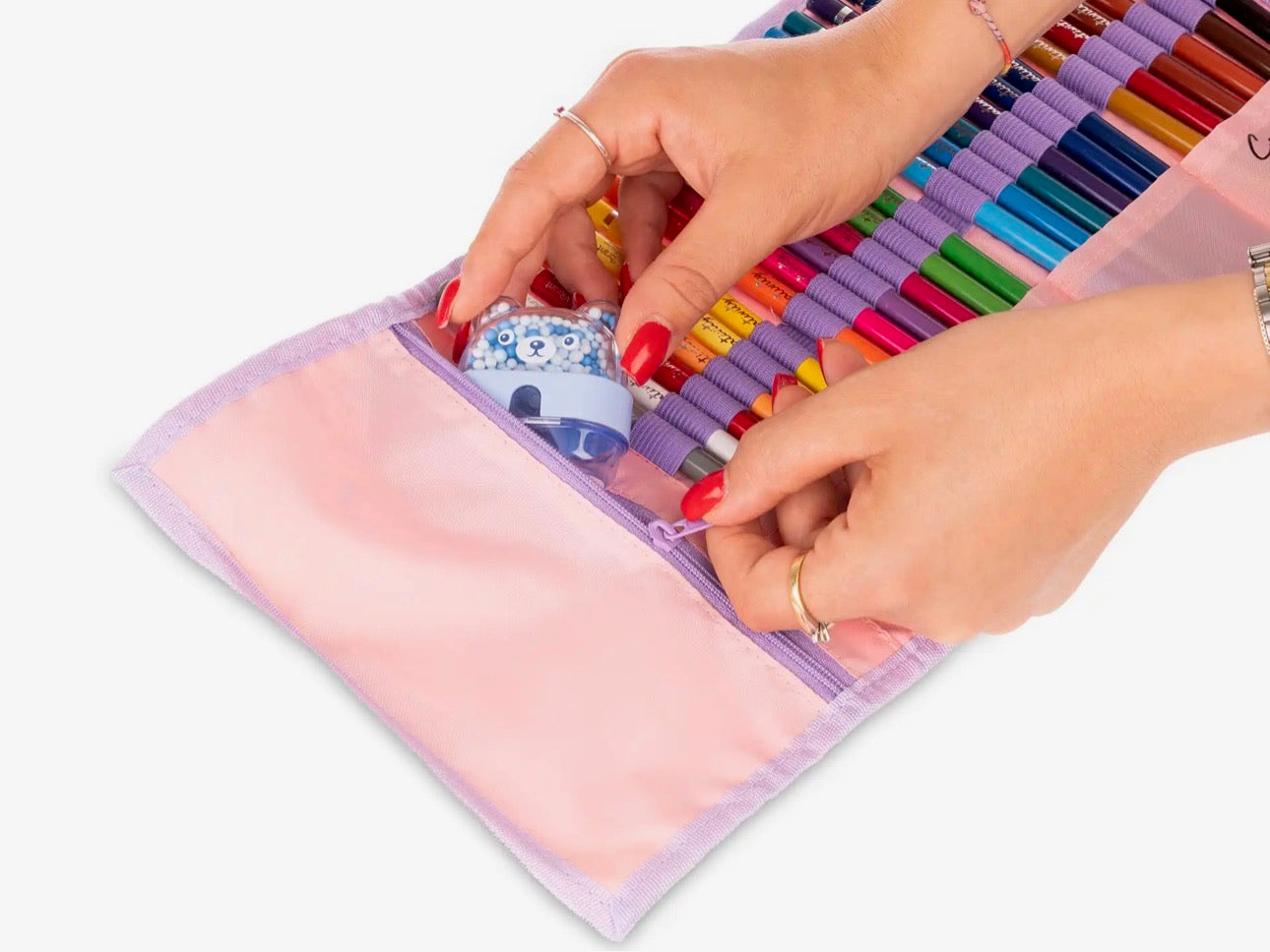 Astuccio portapastelli a rotolo Creativity – 24 pastelli COLOURBOOK