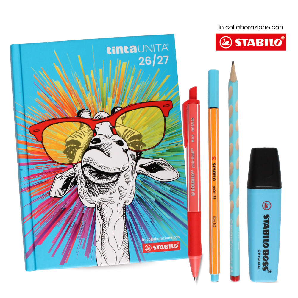 Diario 26/27 Sun - Tinta Unita X Stabilo