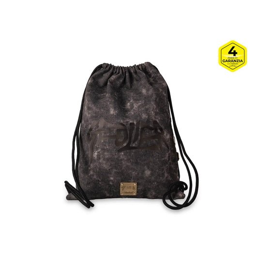 Sacca con coulisse Geolier Black Denim