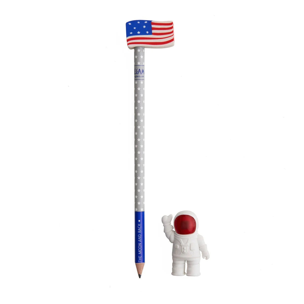 Set di 2 Gomme e 1 Matita - To The Moon And Back LEGAMI