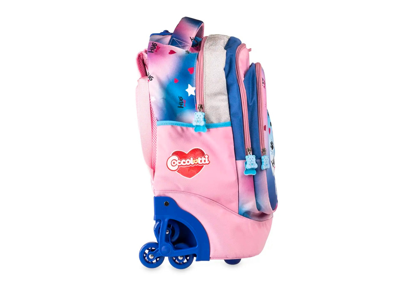 Trolley scuola Coccolotti con Coccolotto omaggio Colourbook