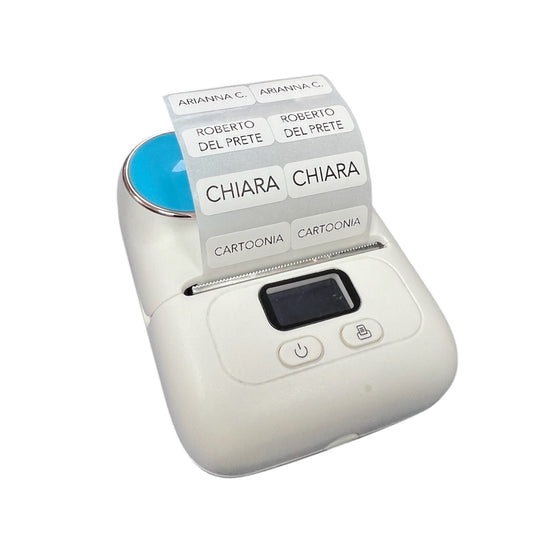 Set 50 Etichette Adesive Personalizzate con Nome - CoLibrì