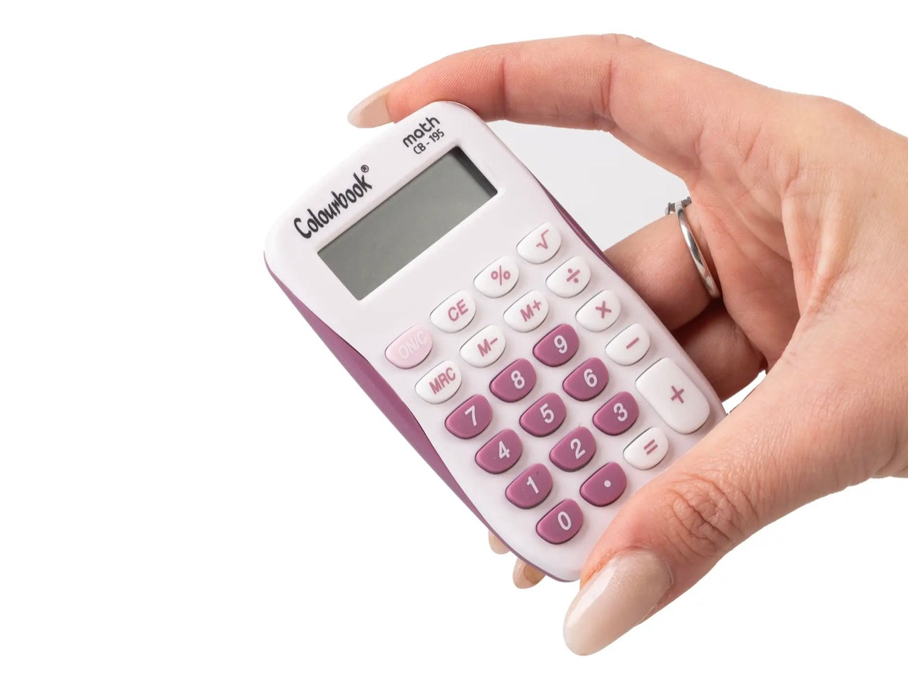 Calcolatrice tascabile 8 cifre MATH CB-195