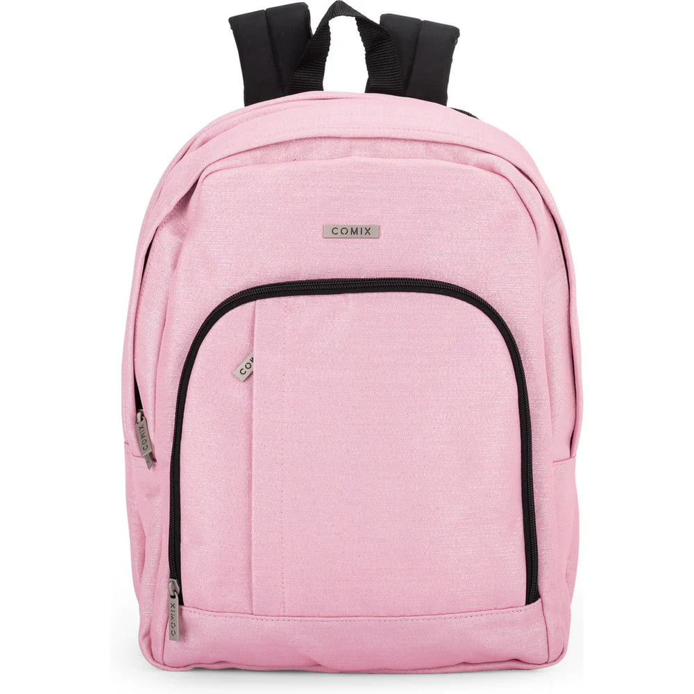 Zaino organizzato COMIX Lurex Rosa