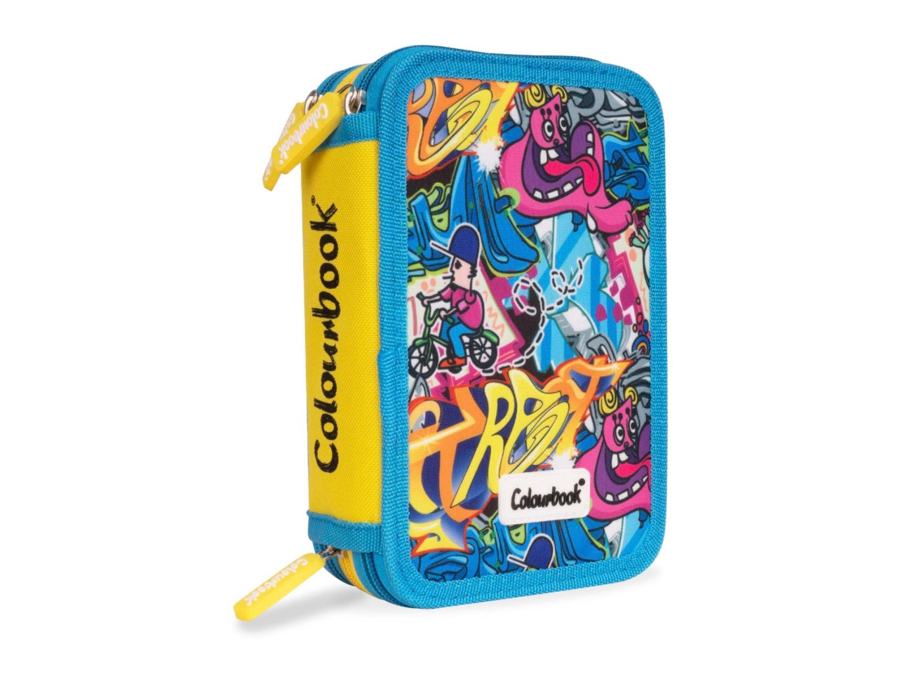 Astuccio 3 zip Graphity Colourbook