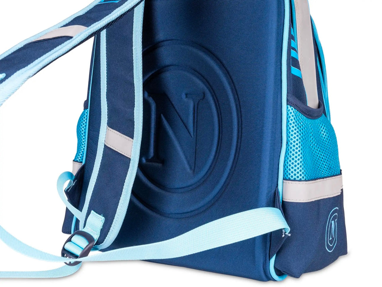 Zaino scuola SSC Napoli Dark Blue con borraccia omaggio Colourbook