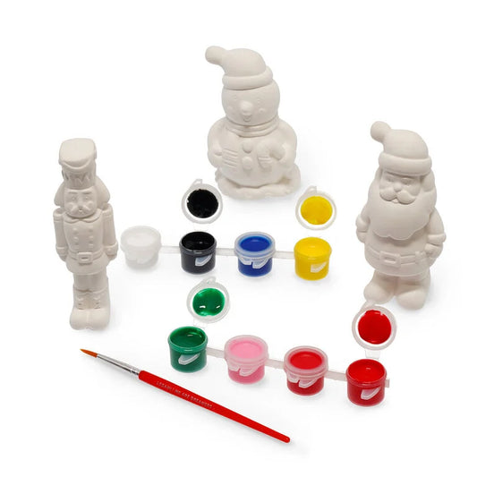 Kit Decorazione Statuette di Natale - Paint Your Christmas