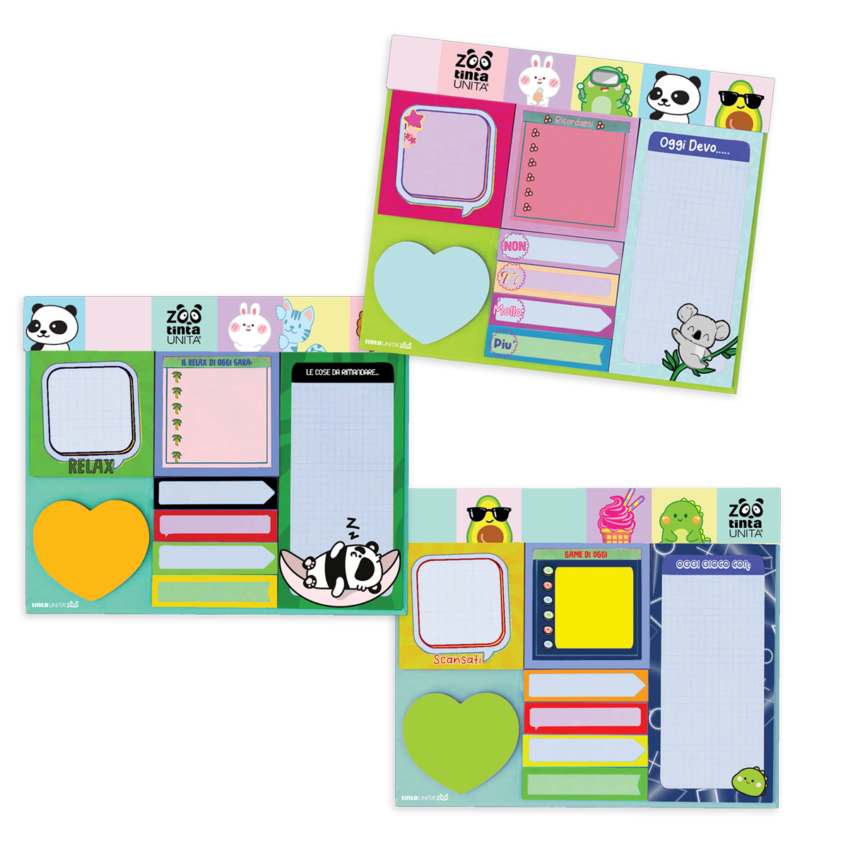 Desk set Taggy TINTA UNITA ZOO