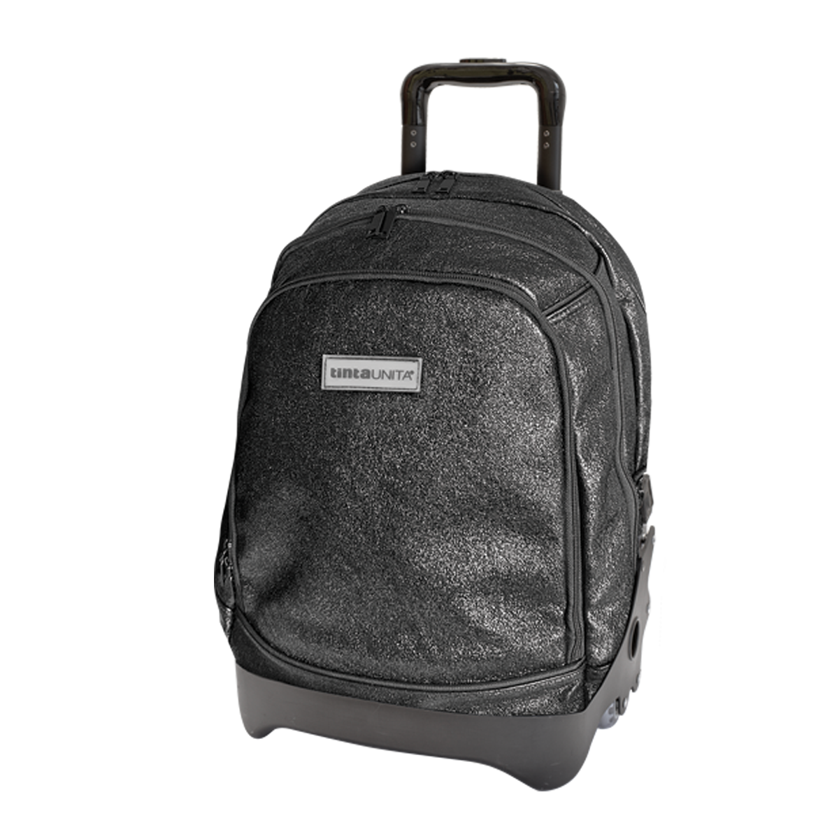Zaino Trolley Nero Glam TINTA UNITA