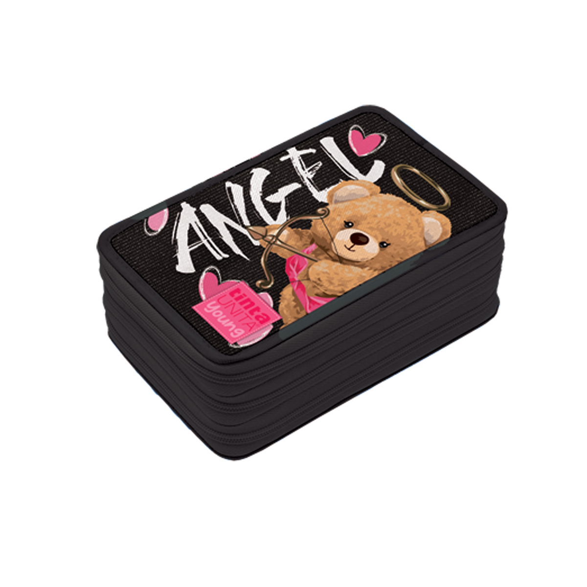 Astuccio 3Zip Dream Angels TINTA UNITA