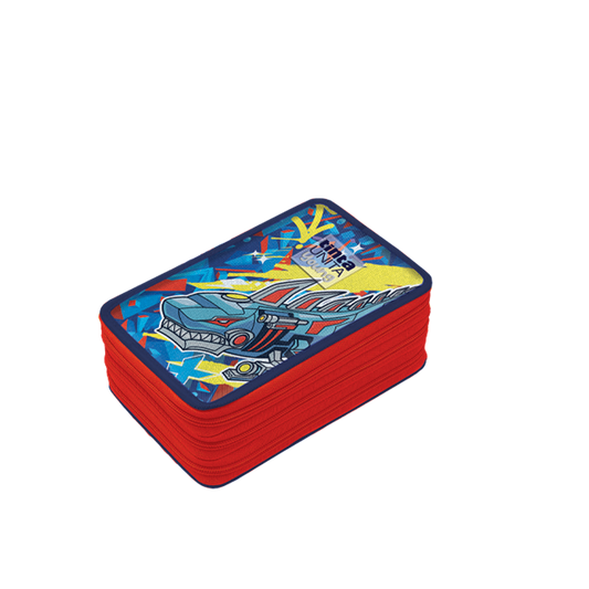 Astuccio 3Zip Shark TINTA UNITA