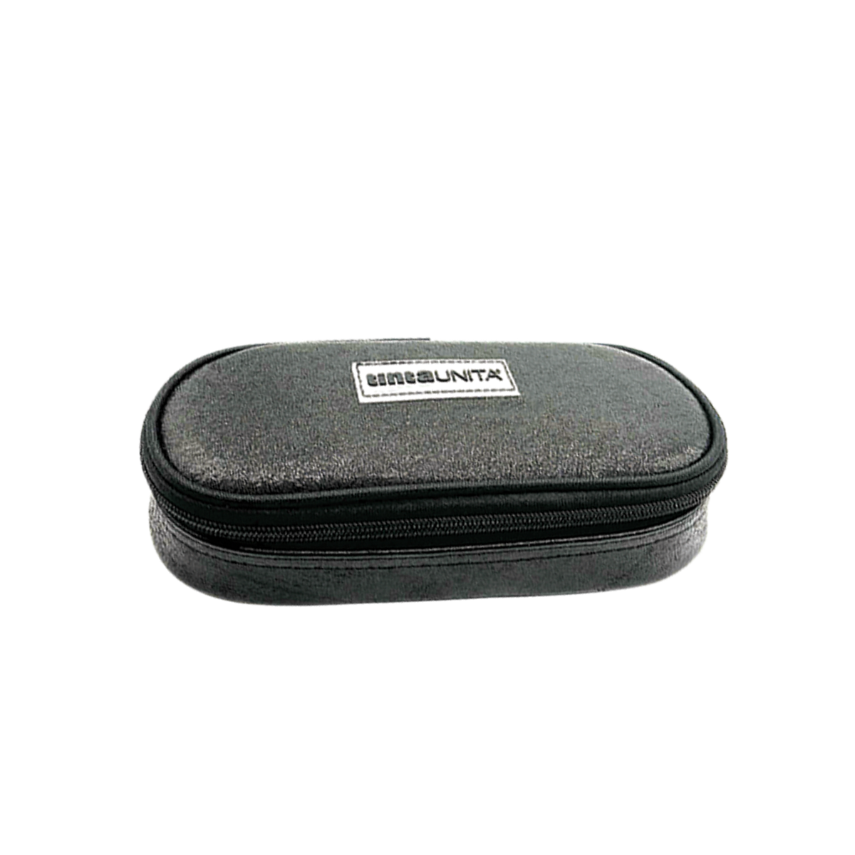 Astuccio ovale Tinta Unita Glam Nero
