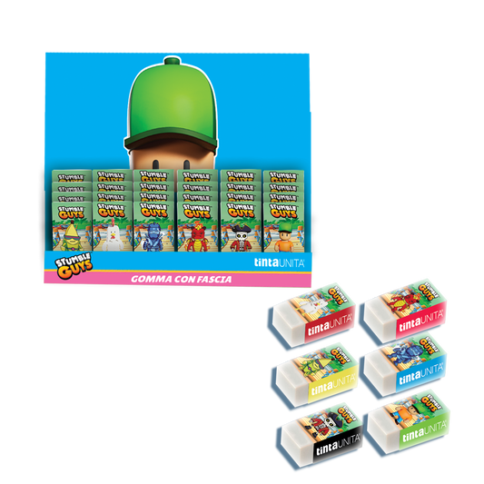 Gomma da Cancellare Stumble Guys - Tinta Unita