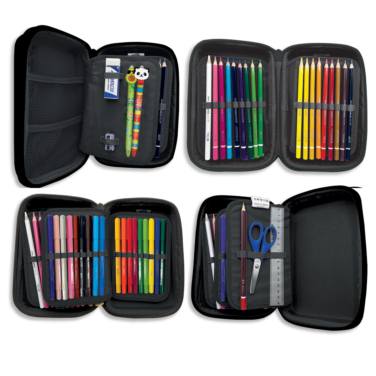 Astuccio One Time TINTA UNITA Zoo Azzurro