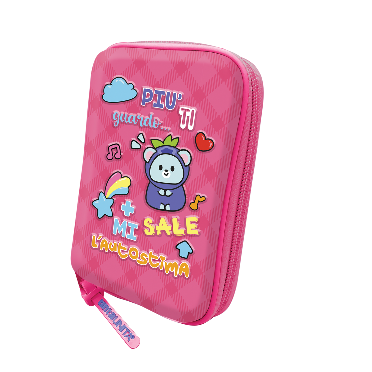 Astuccio One Time TINTA UNITA Zoo Fuxia