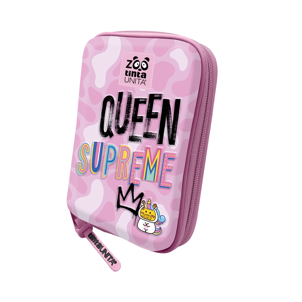 Astuccio One Time TINTA UNITA Zoo Rosa