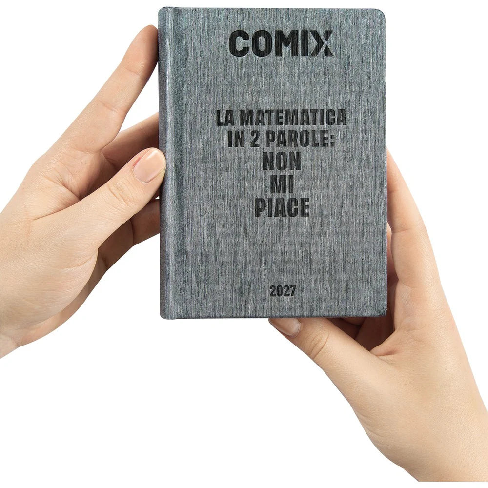 Diario 16 Mesi 2026/27 - COMIX - Giornaliero gear-black