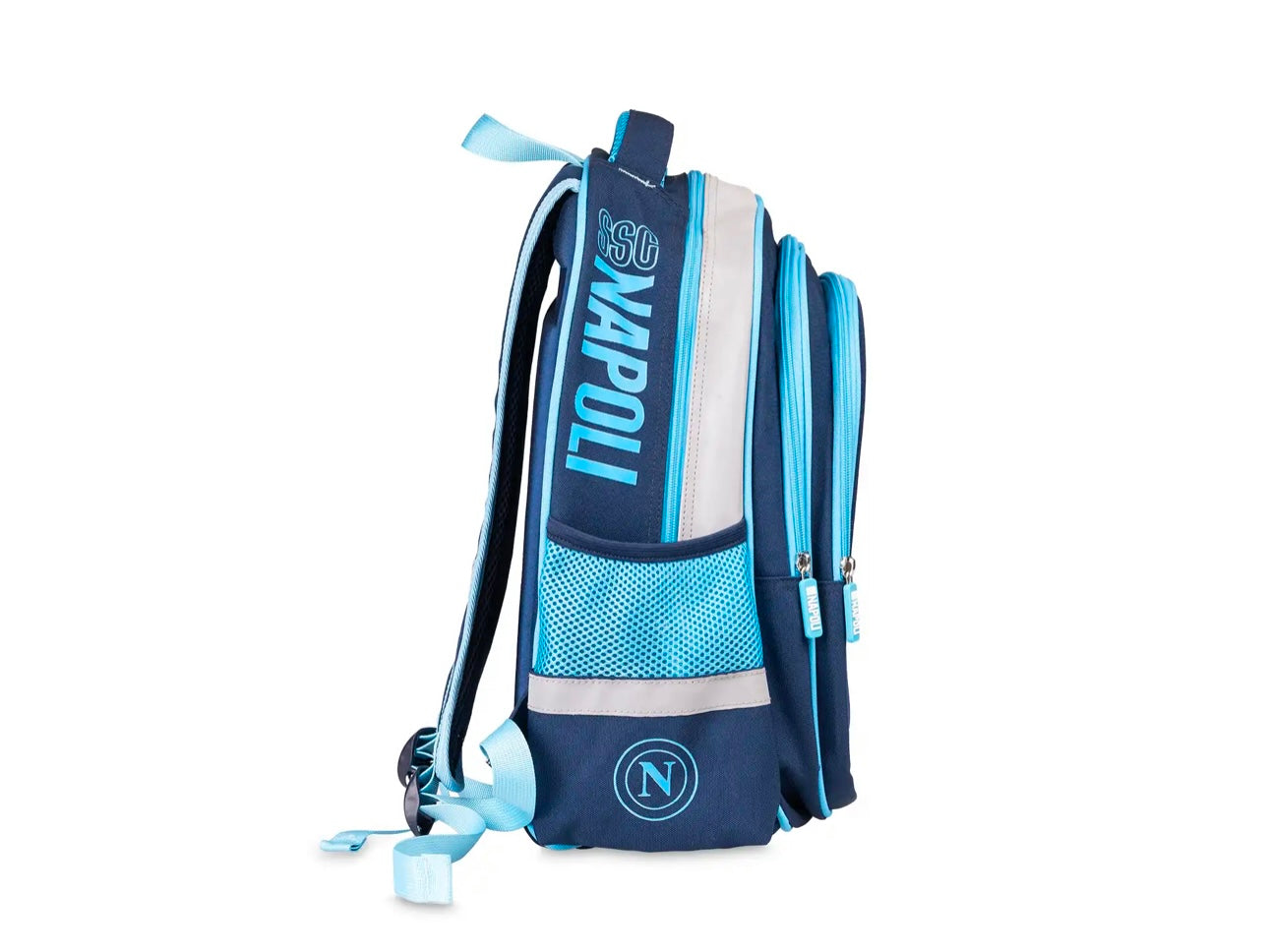Zaino scuola SSC Napoli Dark Blue con borraccia omaggio Colourbook