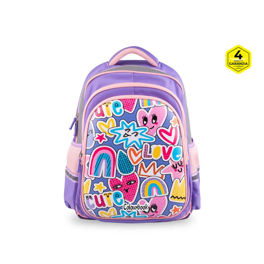 Zaino scuola Abstract Cute Colourbook