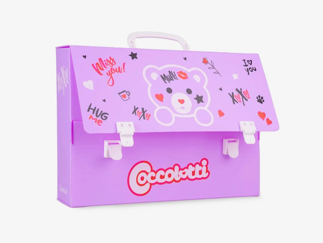 Valigetta portadisegni Coccolotti Love&Tell COLOURBOOK