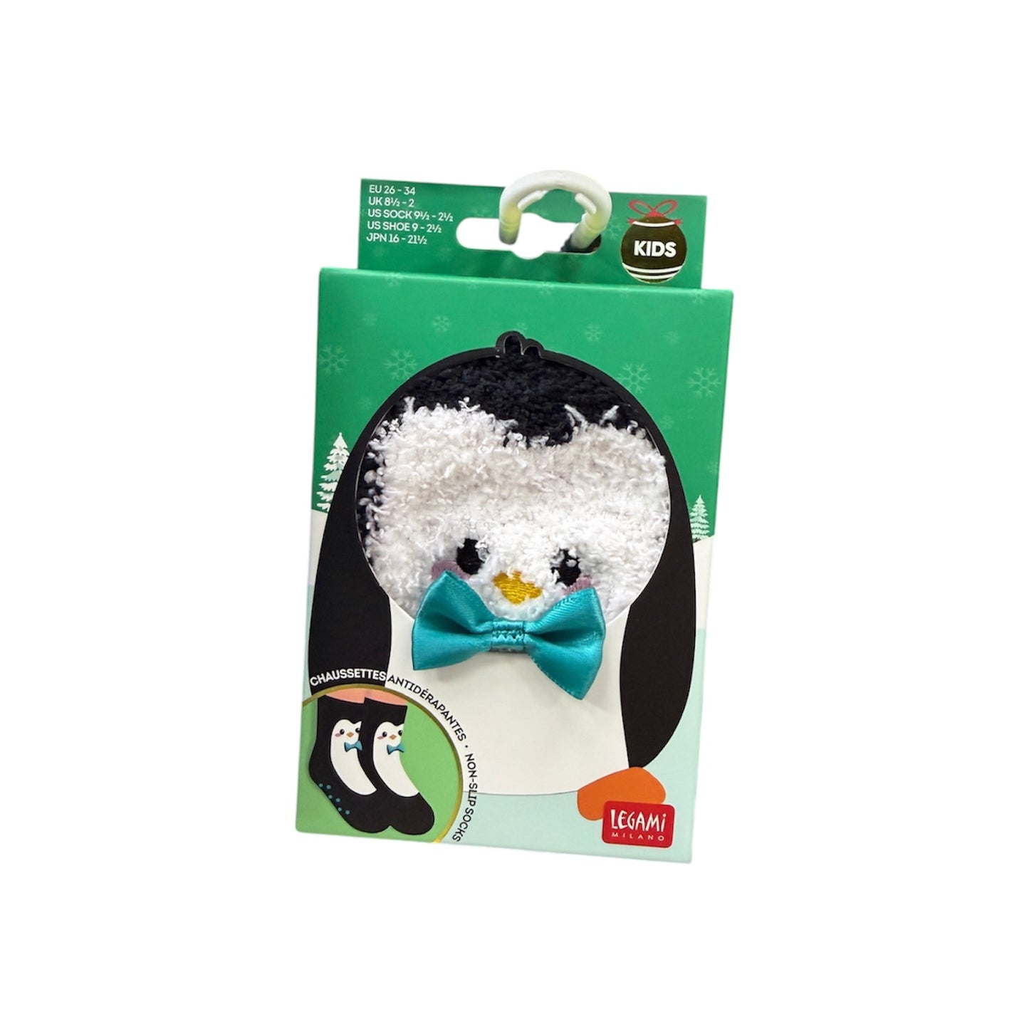 Snowman Non-Slip Socks - It's a Match!