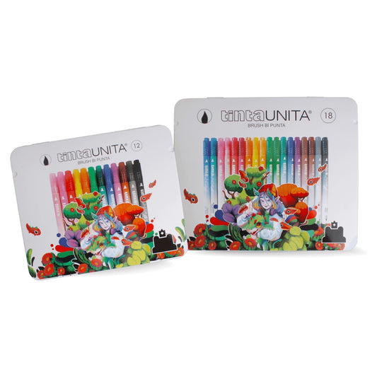 Metal Box Brush Fraffrog Special Edition - Tinta Unita