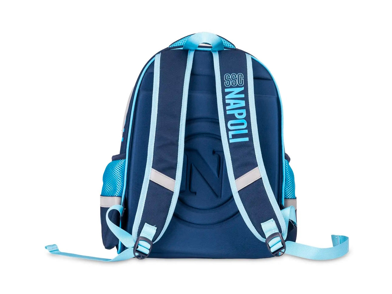 Zaino scuola SSC Napoli Dark Blue con borraccia omaggio Colourbook