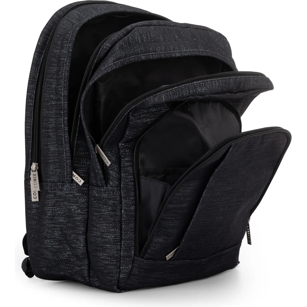 Zaino organizzato COMIX Lurex Nero