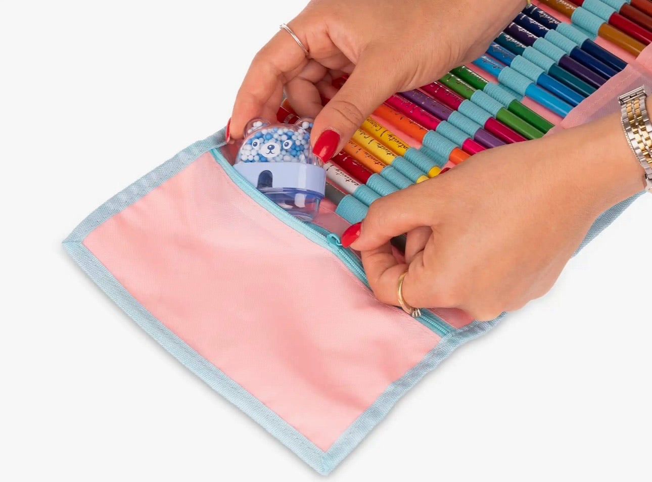 Astuccio portapastelli a rotolo Creativity – 24 pastelli COLOURBOOK