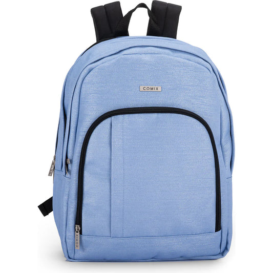 Zaino organizzato COMIX Lurex Azzurro