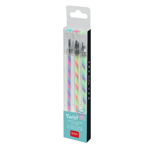 Set di 3 Penne Gel Multicolore - Twist LEGAMI