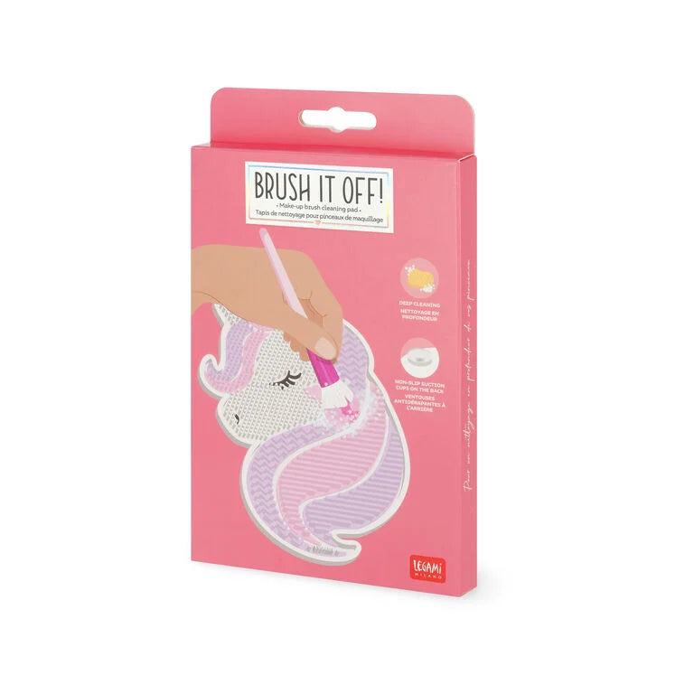 Tappetino Pulisci Pennelli da Trucco Unicorn - Brush it Off!