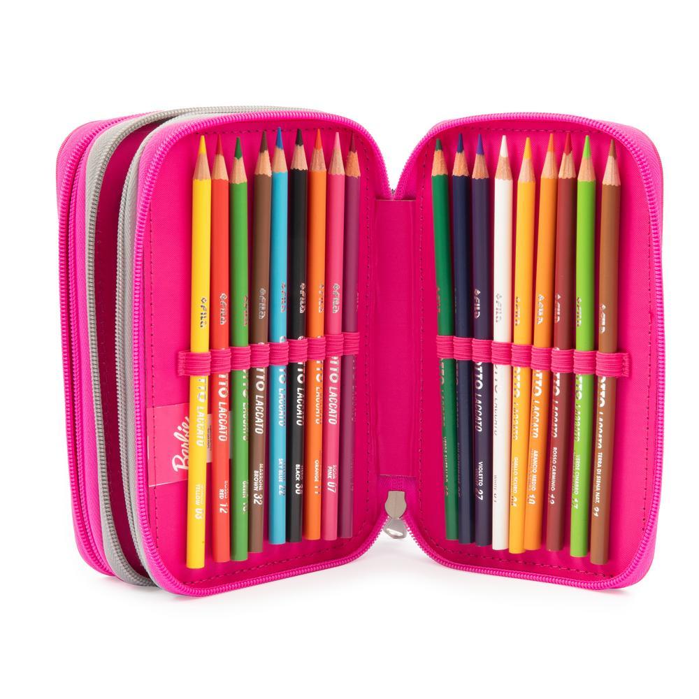 Astuccio Triplo Barbie - Giochi Preziosi