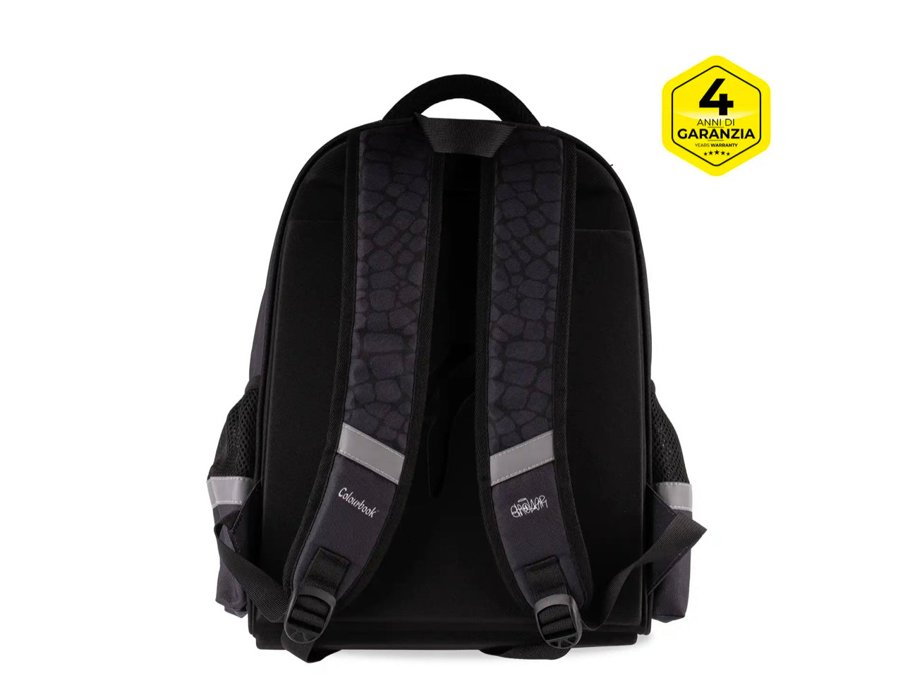 Zaino scuola Skin Geolier con cuffie omaggio Colourbook