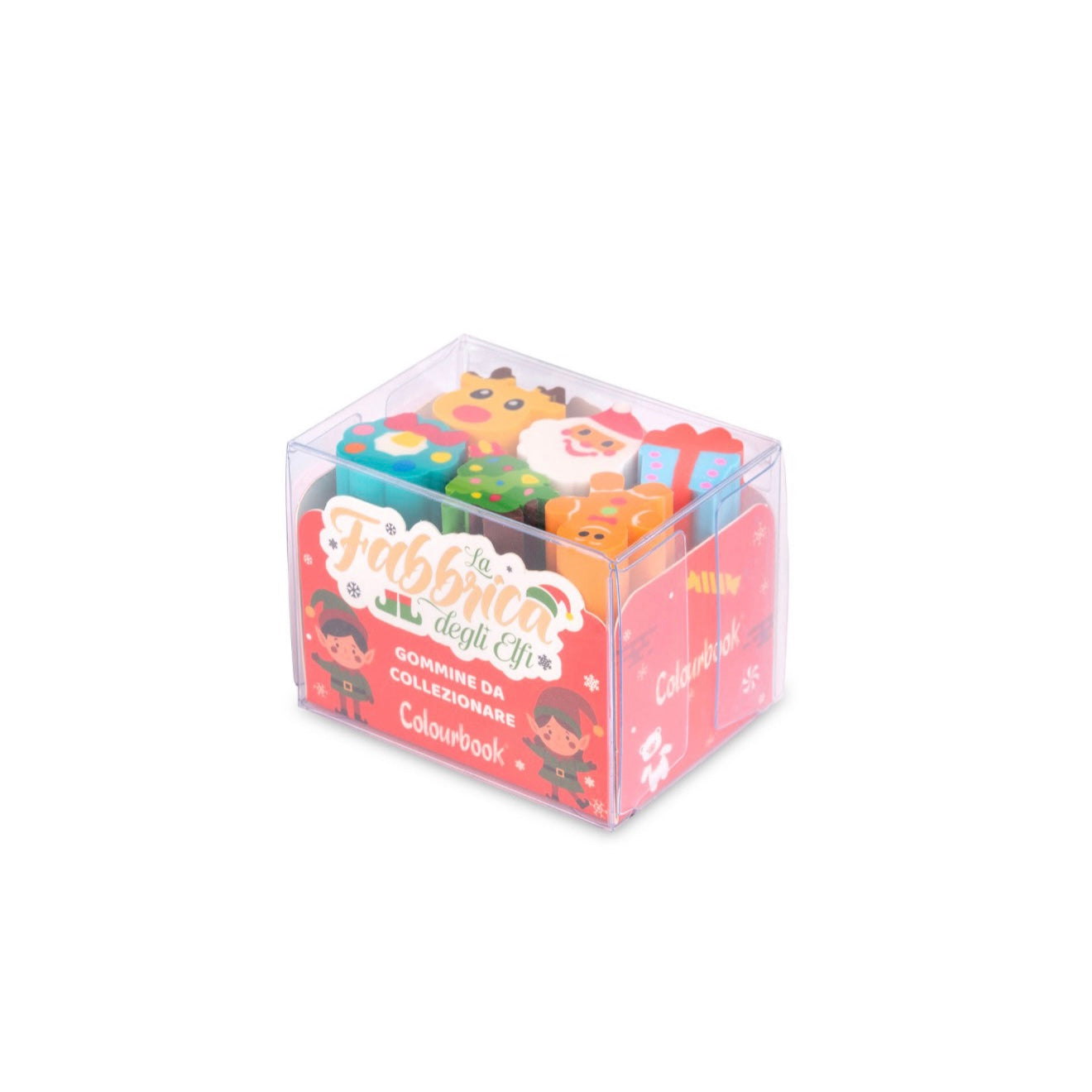 Set gommine da collezione La Fabbrica degli Elfi